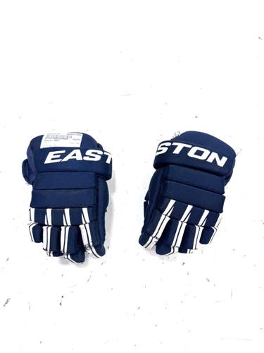 Used Easton MNKO Youth Gloves Navy Blue 9" 11860-S000315378