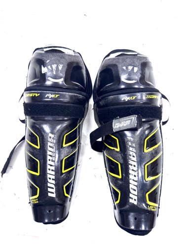 Used Warrior AXLT Youth Shin Guards Black 10" 11860-S000315376