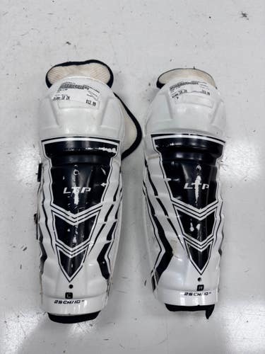 Used CCM LTP Youth Shin Guards White 10" 11860-S000315377