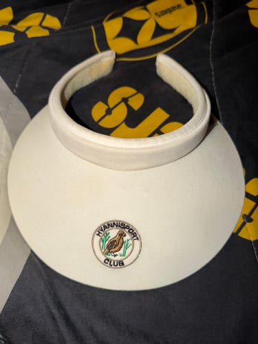 Hyannisport Club Imperial Visor Hat Cap Vintage Used Pre Owned As Is Classic