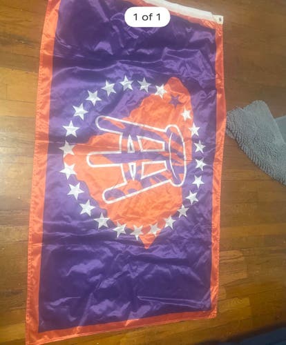 Clemson Barstool Flag