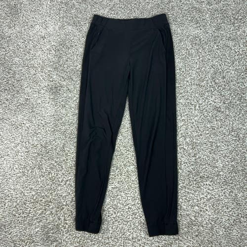 Athleta Pants Womens 0 Black Brooklyn Jogger Woven Travel Gym Workout Sports