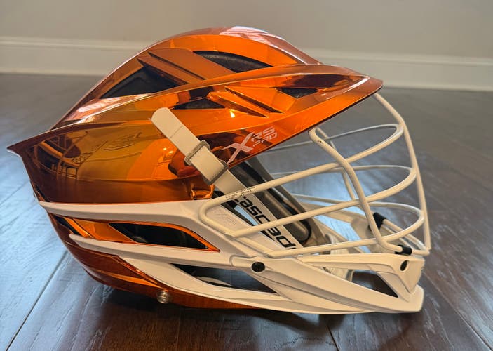Cascade XRS Pro Helmet – Adult Small – Chrome Orange – Never Worn