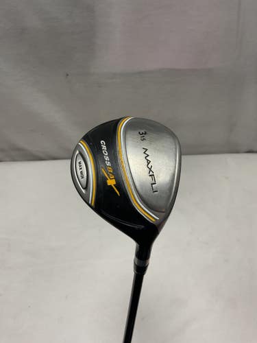 Used Maxfli CROSSBAX Mens Fairway Wood RH 3 Wood 11490-S000277347
