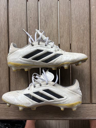 White Unisex Size M 11.0 (W 12.0) Adidas Copa Cleats (Used)