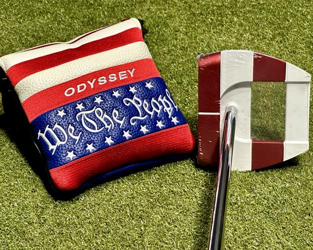 Odyssey Square 2 Square Ai-DUAL USA 250 Freebird Putter Right Hand 35" NEW!