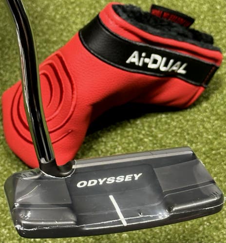 Odyssey Ai Dual DW Double Wide DB Blade Putter 33" Inch w/ Cover RH NEW