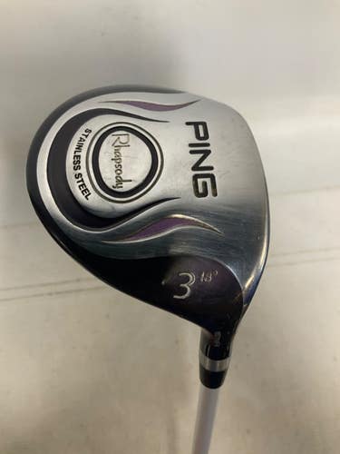 Used Ping RHAPSODY Womens Fairway Wood RH 3 Wood 11823-S000041747