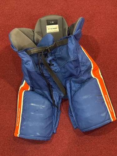 New York Islanders Large Bauer Custom Pro Hockey Pants Pro Stock Item#PSNYBA