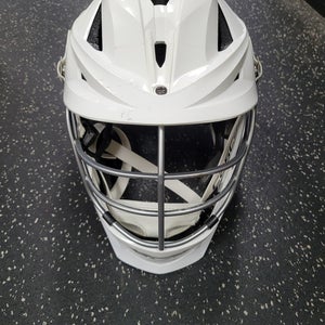 Used Cascade XRS Lacrosse Helmet White One Size 11849-S000044125