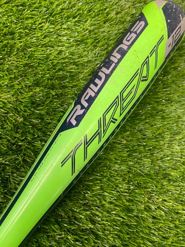 2019 Rawlings Threat Composite Bat USABat Certified (-12) Composite 17 oz 29" (Used)
