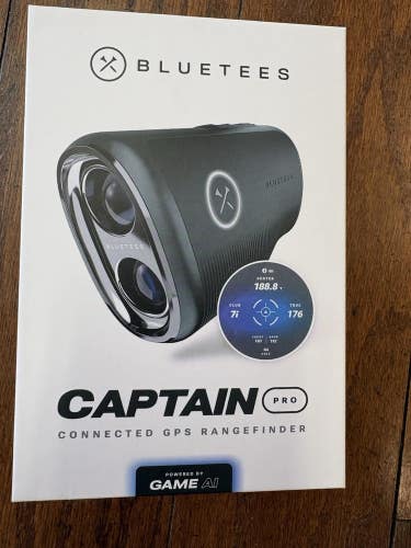 Blue Tees 2026 Captain Pro Connected GPS Laser Rangefinder Slope Game AI