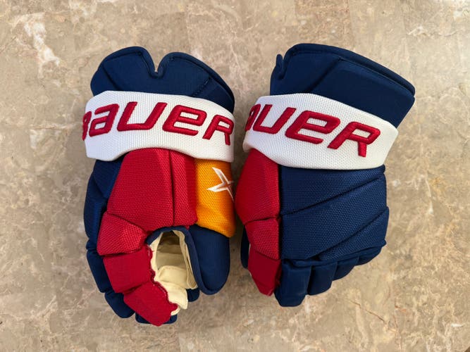 BAUER VAPOR 2X PRO STOCK GLOVES ST LOUIS RETRO 14”