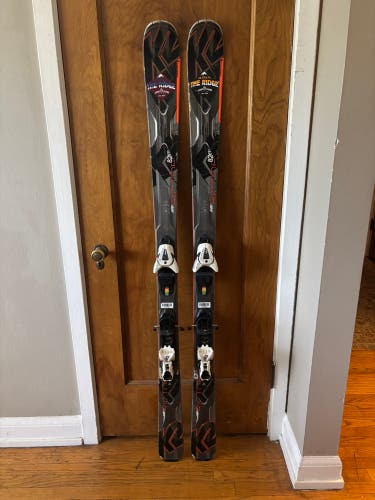 K2 AMP Rictor 82 XTi 170cm with Adjustable Salomon Z12 Bindings
