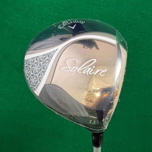 NEW Lady Callaway Solaire Black 2024 13.5 Driver Factory Graphite Ladies