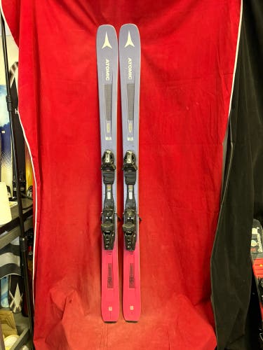 Skis: Atomic Vantage 86 C W all-mountain skis, 165cm
Bindings: Tyrolia
Binding Range: 263-391mm
86c