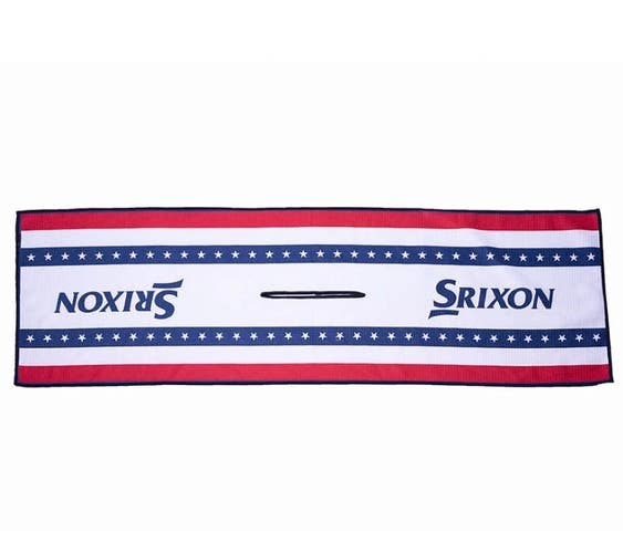 Srixon Golf Limited Edition All-American Collection Towel - Red/White/Blue NEW
