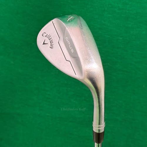 Callaway Opus Chrome 60-6T 60 Lob Wedge Dynamic Gold 115 Mid Steel Wedge Flex