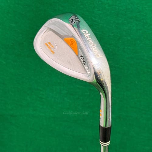 Cleveland CG14 Zip Grooves Chrome 52-10 52 Gap Wedge Stepped Steel Wedge Flex
