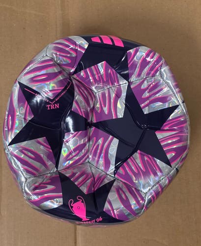 adidas 2026 UEFA Champions League Budapest Final Training Foil Ball - SIZE 4 - JX9104
