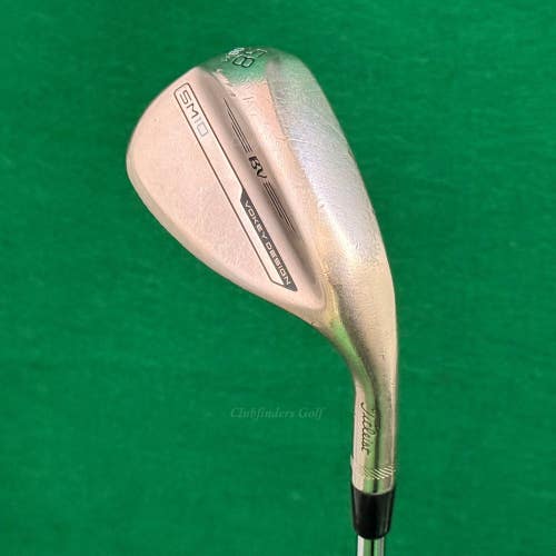 Titleist Vokey SM10 Nickel 58-8M 58 Lob Wedge Stepped Steel Wedge Flex