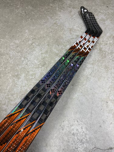 4 Pack 85 Flex P90T Senior True Project X Smoke Left Hand Hockey Stick Pro Stock NHL (New)