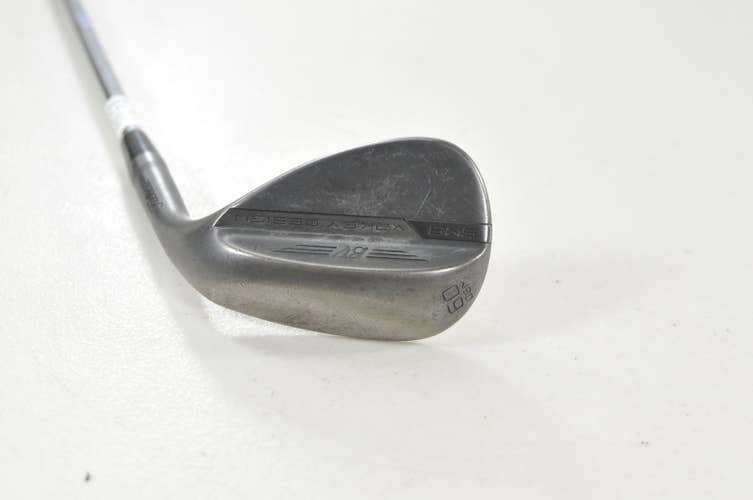 Titleist Vokey SM8 Jet Black 60*-08M Wedge Right BV Wedge Flex Steel #226686
