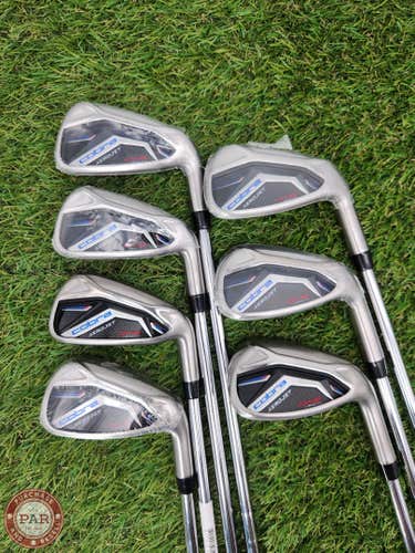 NEW 2023 COBRA AEROJET ONE LENGTH IRON SET 5-GW REG KBS TOUR LITE ONE LENGTH-R B