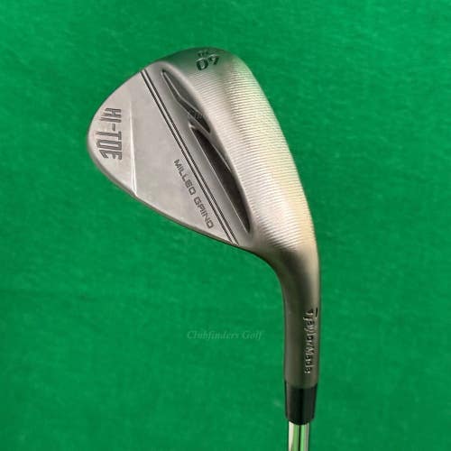 TaylorMade Milled Grind Hi-Toe 3 Black 60-10 60 Lob Wedge DG TI S400 Wedge Flex