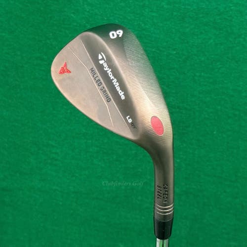 TaylorMade Milled Grind Black 60-LB09 60 Lob Wedge Stepped Steel Wedge Flex