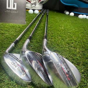 KIRKLAND	Signature - 52°+56°+60° Wedge - Wedge flex - Steel - True Temper - RH