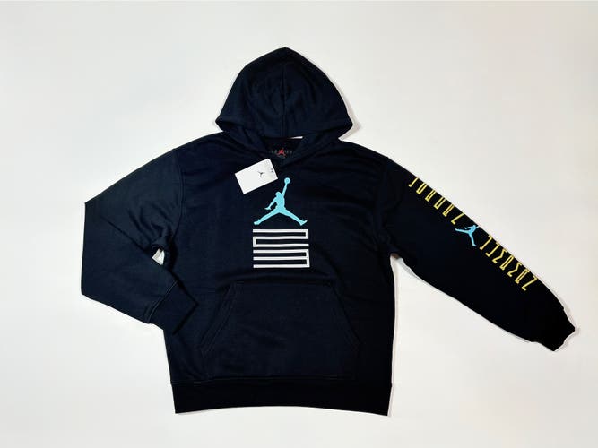 Black Men's Medium Air Jordan Sweatshirt (New) Nike Jordan Retro AJ11 Gamma Fleece Hoodie IQ6970-010