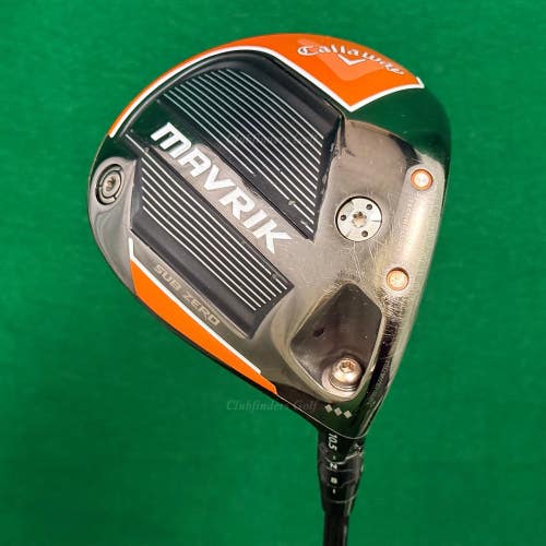 TOUR CERT, Callaway Mavrik Sub Zero TD 10.5 "TAF" Driver Kai'li 60S Stiff w/HC
