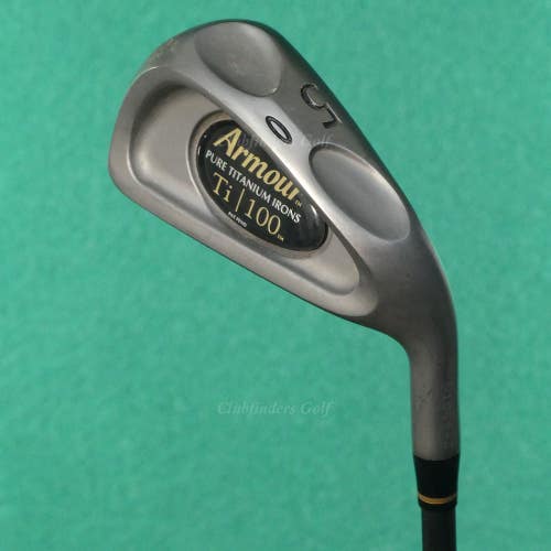 Tommy Armour Ti 100 Single 5 Iron Factory Aldila Graphite Regular