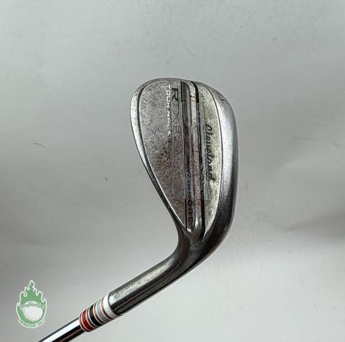RH Cleveland RTX-6 ZipCore Tour Rack Raw Mid Wedge 54*-10 S400 Stiff Golf Club