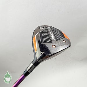 Used Right Handed Callaway Mavrik 4 Wood Extra Stiff Flex Graphite Golf Club