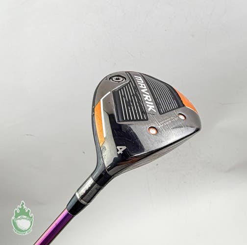 Used Right Handed Callaway Mavrik 4 Wood Extra Stiff Flex Graphite Golf Club