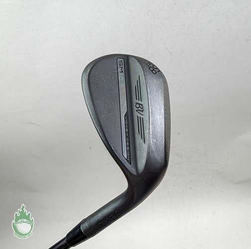 Used Titleist Vokey SM10 Black T Grind Wedge 58*-04 Steel/Graphite Golf Club