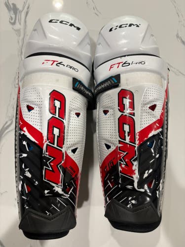 CCM JetSpeed FT6 Pro Shin Pads (15”)