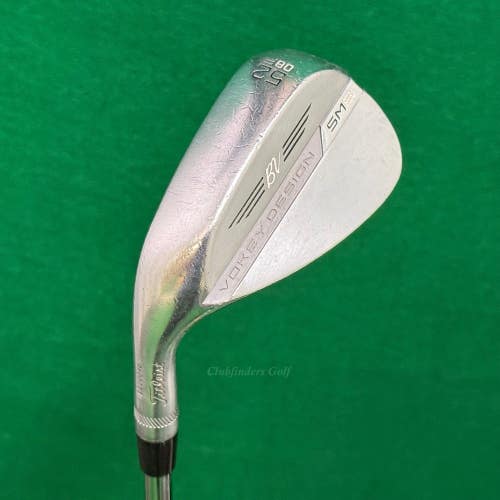LH Titleist Vokey SM8 Chrome 52-8F 52 Gap Wedge Vokey Design Steel Wedge Flex