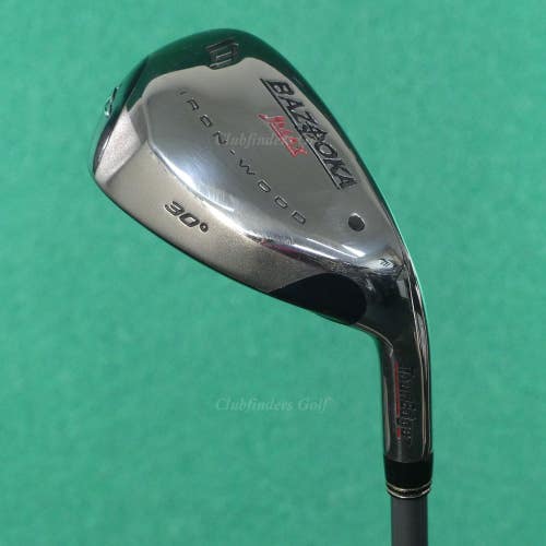 Tour Edge Bazooka JMAX Ironwood Single 6 Iron Reactive Flex 70g Graphite Seniors