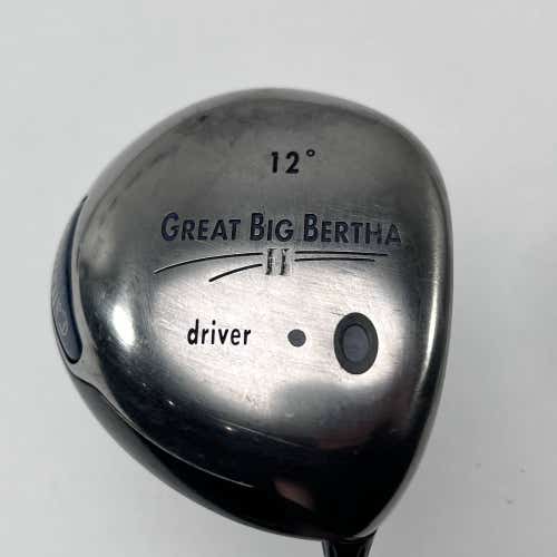 Callaway Great Big Bertha II Driver 12* GBB Gems 50 50g Ladies RH