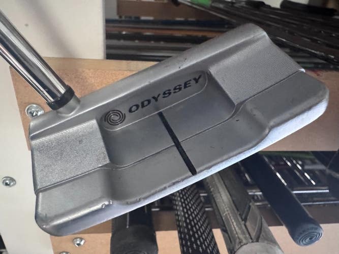Odyssey White Hot OG Double Wide 35" Blade Putter Nice Grip 0201