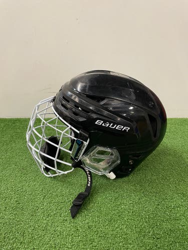 Black Medium Bauer Re-Akt 85 Helmet (Used)