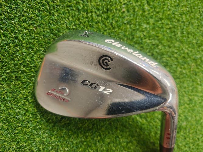 Cleveland CG12 Zip Grooves Sand Wedge SW Steel Shaft 54 Degree 54.12