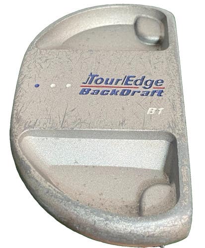 Tour Edge Backdraft B1 Mallet Putter RH Steel With Label 33" Good Factory Grip