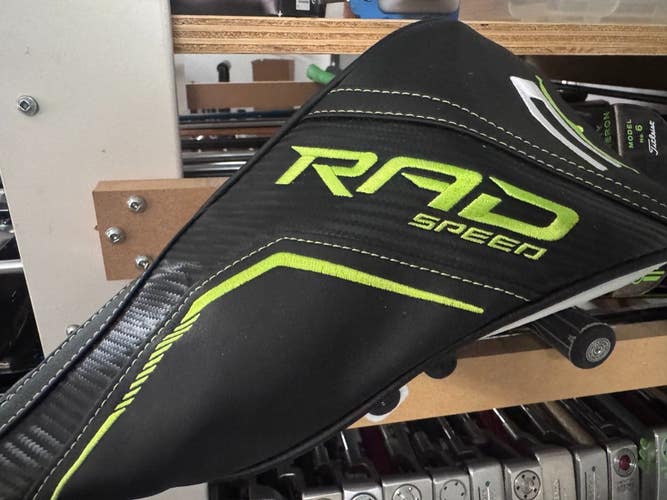Cobra Rad Speed Black and White Driver Head Cover 0208