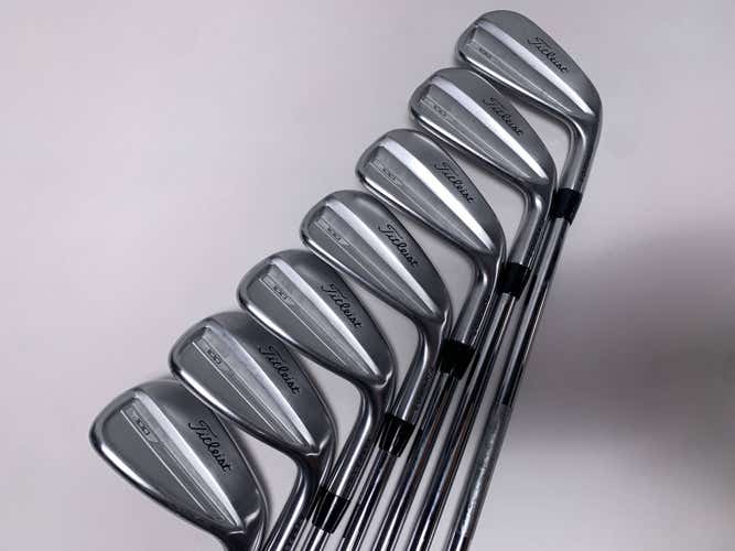 Titleist T100 2023 Iron Set 4-PW True Temper AMT Tour White S300 Stiff RH