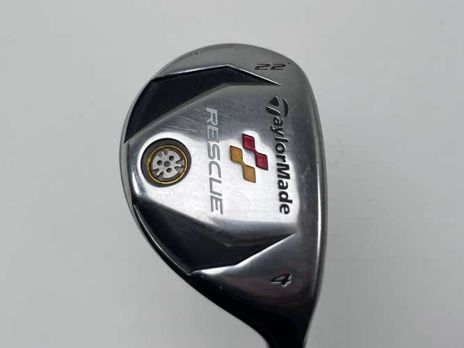 TaylorMade Rescue 2009 4 Hybrid 22* Aldila REAX 65g Senior Graphite Mens RH