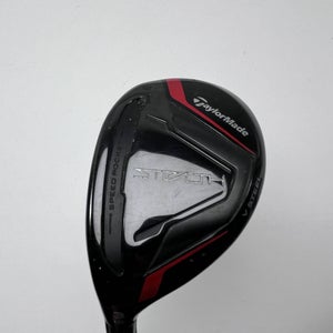 LEFTY TaylorMade Stealth Rescue 3 Hybrid 19* Fujikura Atmos Red 6R Regular LH